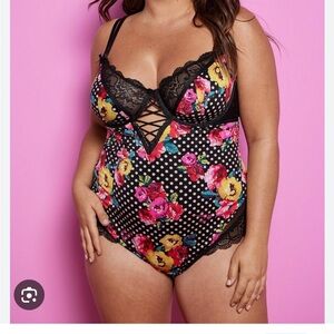 Torrid X Betsy Johnson body suit.